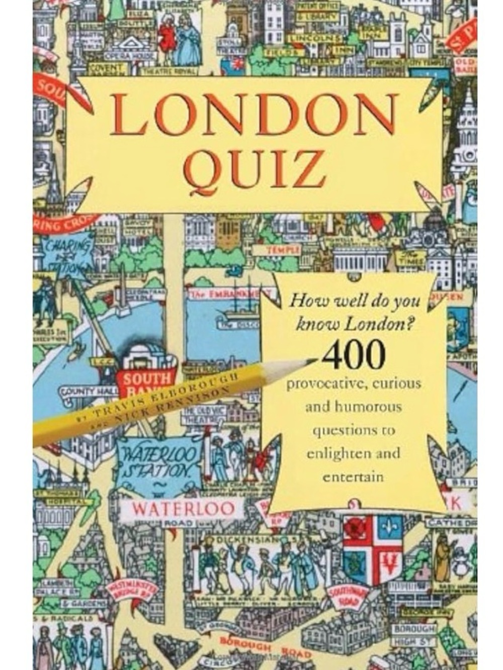 🟣 BOGO! London Quiz Illustrated Trivia Book